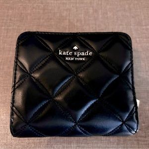 Kate Spade New York Natalia Small Zip Around Wallet Black